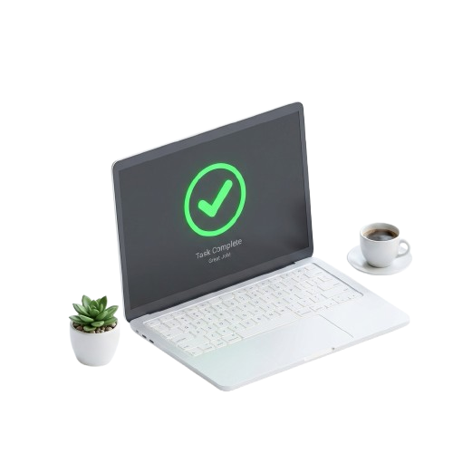 Laptop sync complete